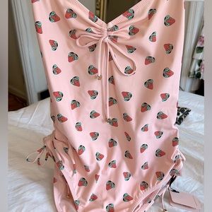 Agent Provocateur Fraise Swimsuit AP Size 4 BNWT